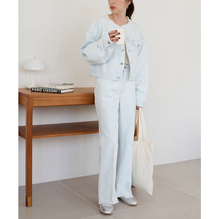 【Discoat】USコットンデニムフレアパンツ | PAL GROUP OUTLET | 詳細画像10 