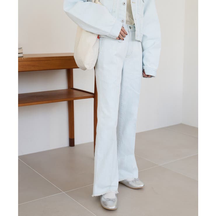 【Discoat】USコットンデニムフレアパンツ | PAL GROUP OUTLET | 詳細画像8 