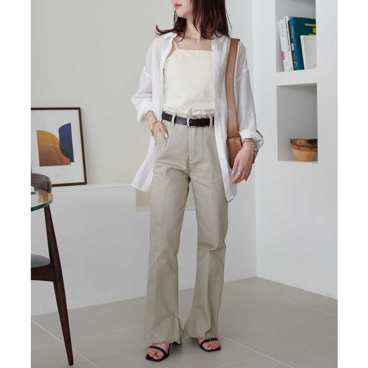 【Discoat】USコットンデニムフレアパンツ | PAL GROUP OUTLET | 詳細画像12 