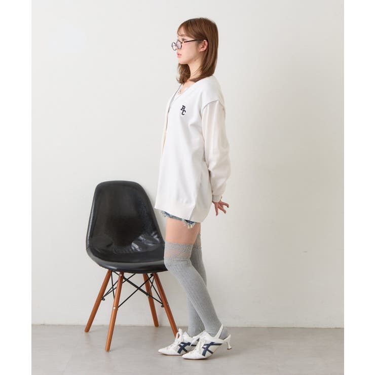 【RAY CASSIN】レイヤード配色VルーズCD | PAL GROUP OUTLET | 詳細画像4 