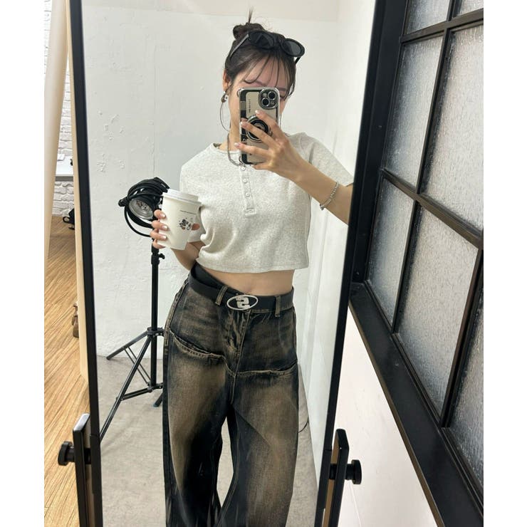 【WHO'S WHO gallery】ヘンリーネックTEE | PAL GROUP OUTLET | 詳細画像8 