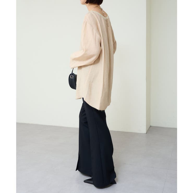 Omekashi】オフショルTブラウス[品番：PALW0005161]｜PAL GROUP OUTLET