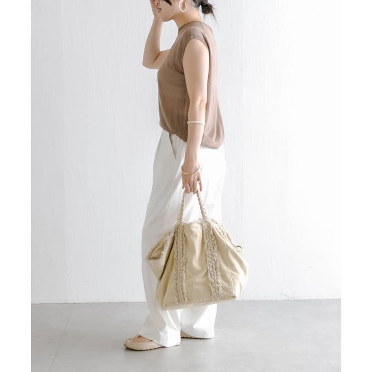 PAL GROUP OUTLET｜【ear PAPILLONNER】デニムフリンジトート