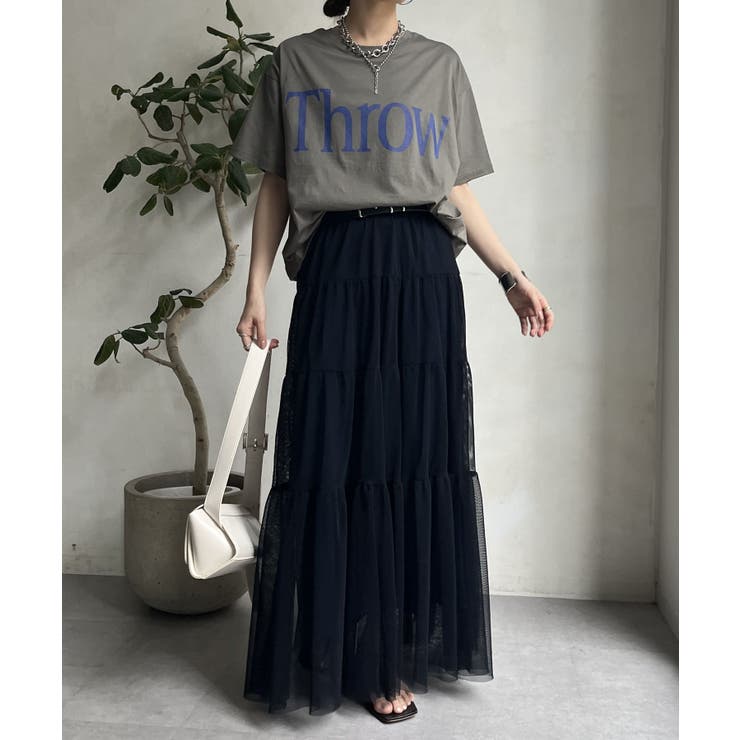 DouDou】ThrowロゴTEE[品番：PALW0005292]｜PAL GROUP OUTLET