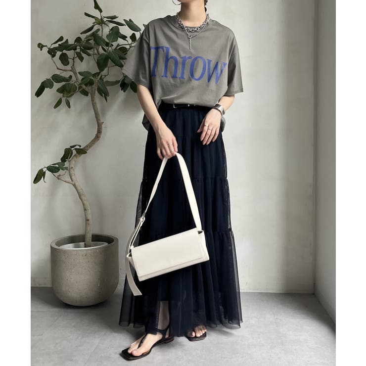 DouDou】ThrowロゴTEE[品番：PALW0005292]｜PAL GROUP OUTLET