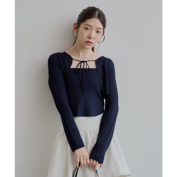 Chico】アイレットチビボレロ+ベアセット[品番：PALW0005274