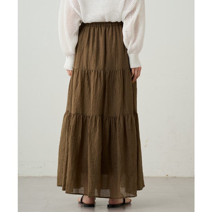 Loungedress】楊柳ティアードSK[品番：PALW0005456]｜PAL GROUP
