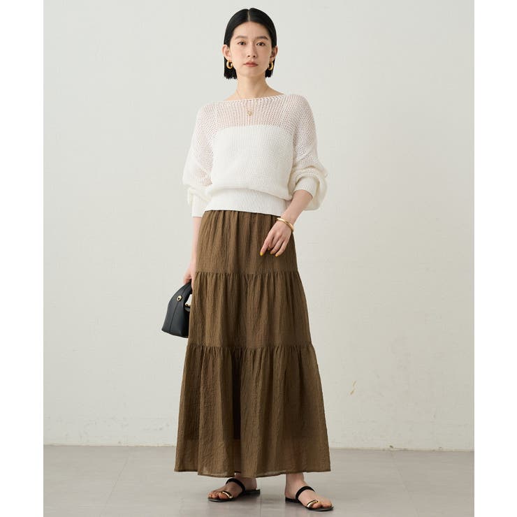 Loungedress】楊柳ティアードSK[品番：PALW0005456]｜PAL GROUP