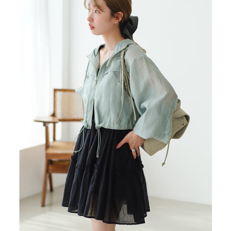 BLU | 【Kastane】シアーパーカー | PAL GROUP OUTLET