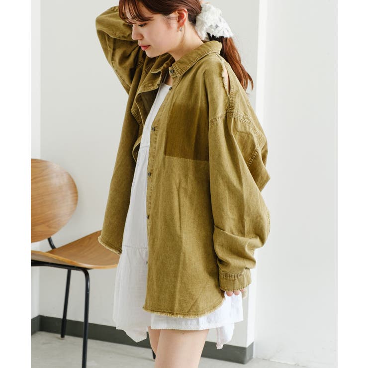 Kastane】ダメージビックデニムシャツ[品番：PALW0005496]｜PAL GROUP