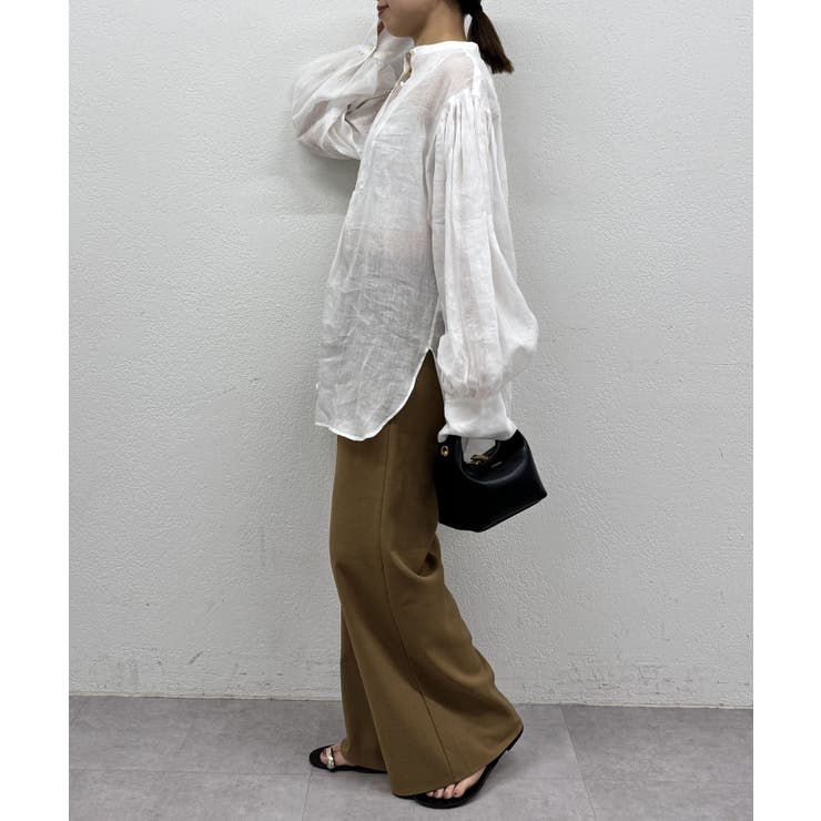 Loungedress】20thリネンギャザーチュニック[品番：PALW0005550