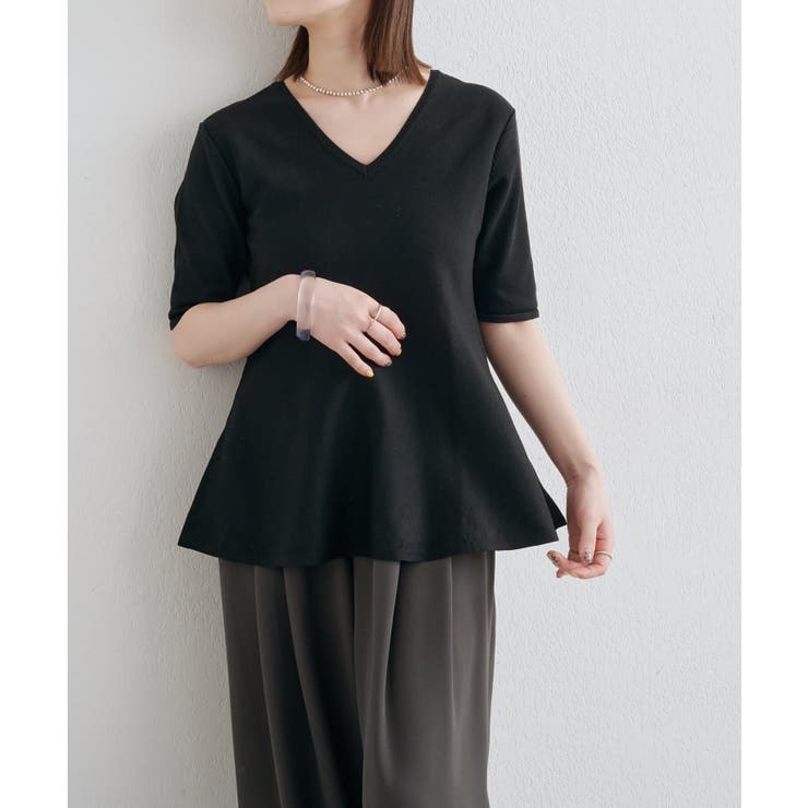 [Mimi]ourhome シルエットがきれいな2wayペプラムベスト シルエットがきれいな2wayペプラムベスト – OURHOME