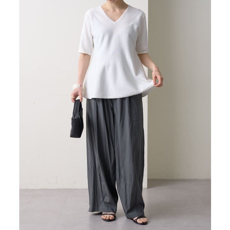 Omekashi】ペプラム2WAYニットプルオーバー[品番：PALW0005567