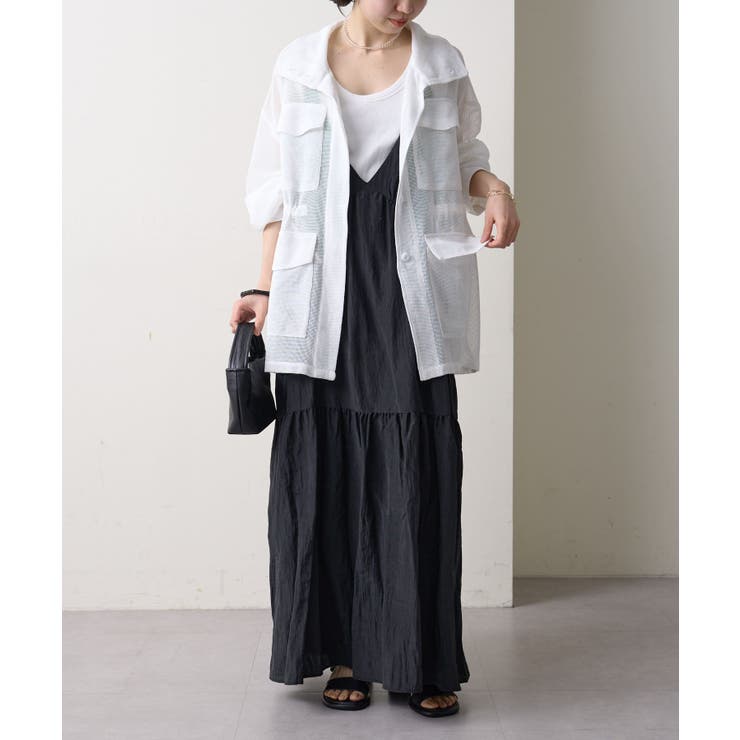 【Omekashi】メッシュスタンドブルゾン | PAL GROUP OUTLET | 詳細画像9 