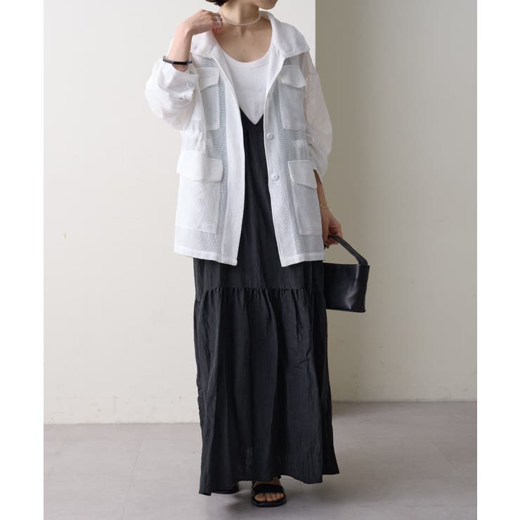 【Omekashi】メッシュスタンドブルゾン | PAL GROUP OUTLET | 詳細画像11 