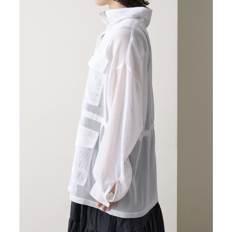 【Omekashi】メッシュスタンドブルゾン | PAL GROUP OUTLET | 詳細画像16 