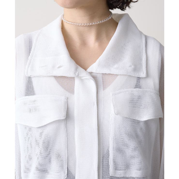 【Omekashi】メッシュスタンドブルゾン | PAL GROUP OUTLET | 詳細画像18 