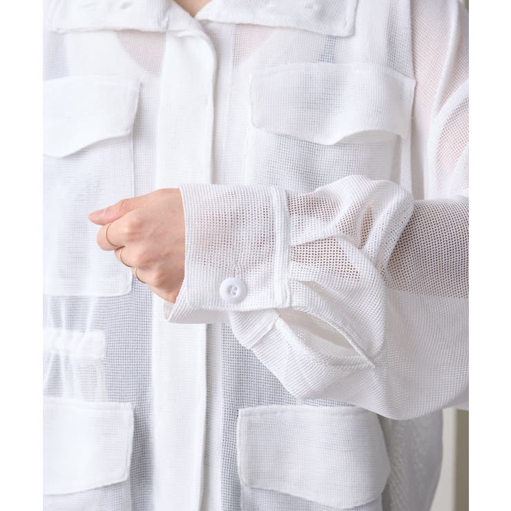 【Omekashi】メッシュスタンドブルゾン | PAL GROUP OUTLET | 詳細画像19 