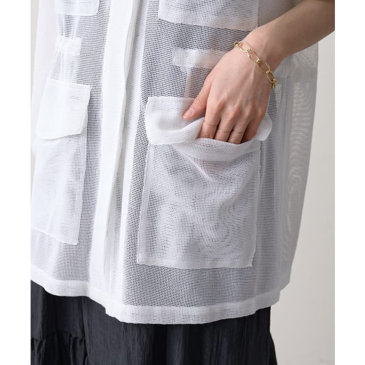 【Omekashi】メッシュスタンドブルゾン | PAL GROUP OUTLET | 詳細画像20 