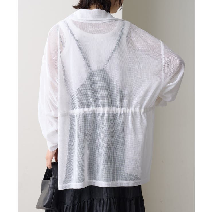 【Omekashi】メッシュスタンドブルゾン | PAL GROUP OUTLET | 詳細画像6 