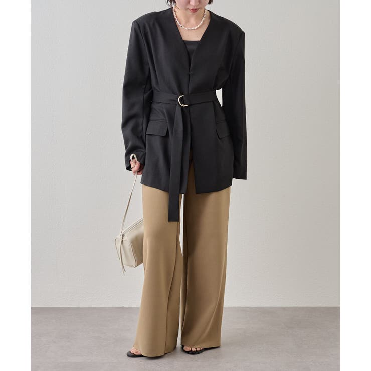 【Omekashi】Onfミニマルイージーパンツ | PAL GROUP OUTLET | 詳細画像12 