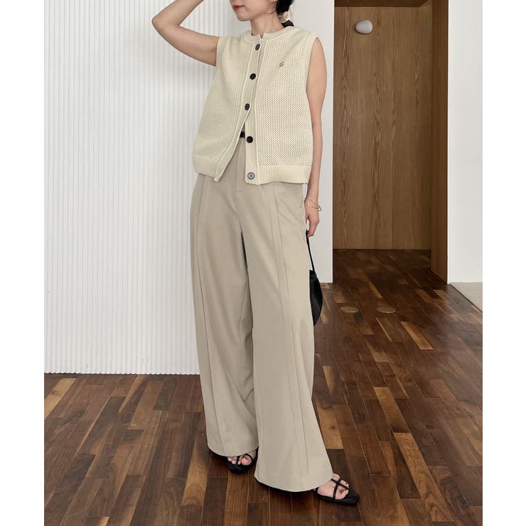 CAPRICIEUX LE'MAGE】メッシュBOXベスト[品番：PALW0005590