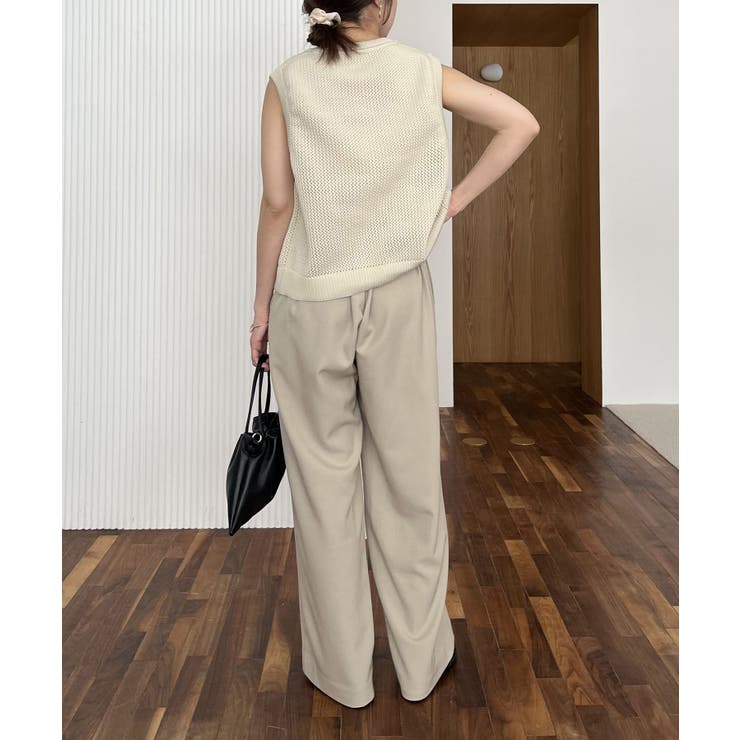 CAPRICIEUX LE'MAGE】メッシュBOXベスト[品番：PALW0005590