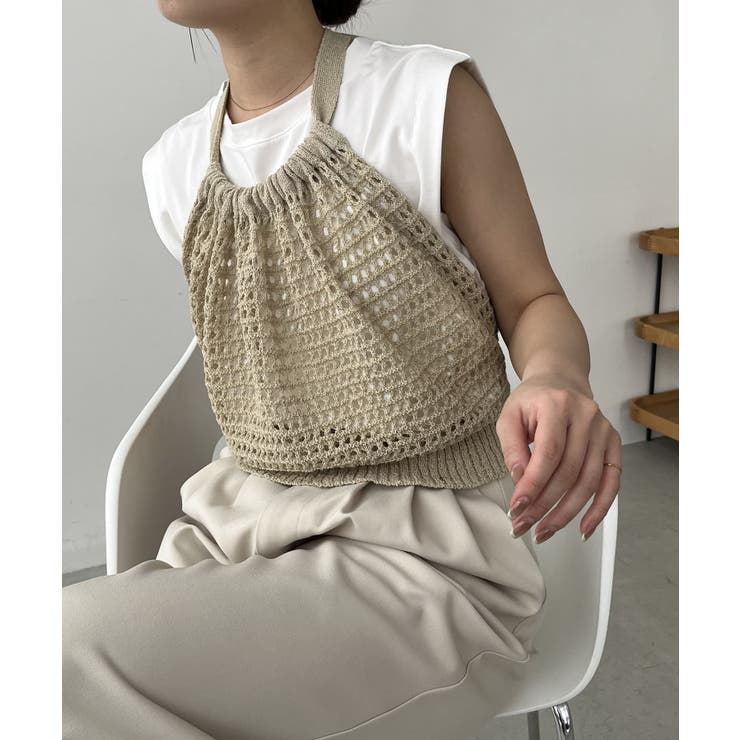 perverze ニット ビスチェ DAMIER | 【PERVERZE】NEW🖤ニットビスチェ❤️‍🔥色々なものに