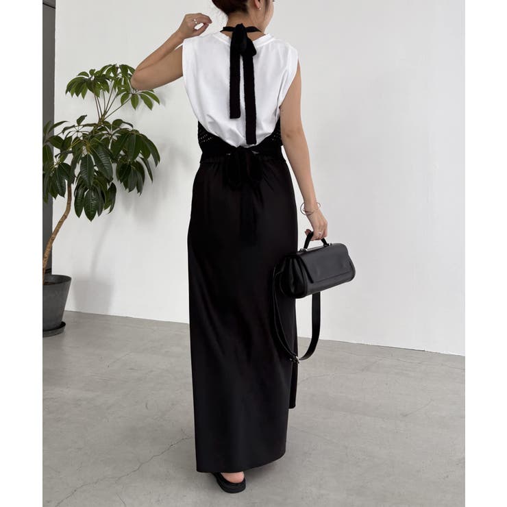 LAPERIA ビスチェ ジッパー付き GeeRA｜ジップキャミワンピース | Rakuten Fashion(楽天