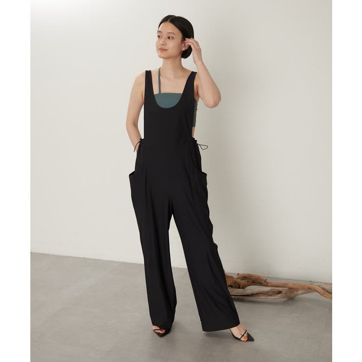 andrea&co【AUBREY】ダブルポケットドロストオールインワン AUBREY】ダブルポケットドロストオールインワン – ANDREA&Co.