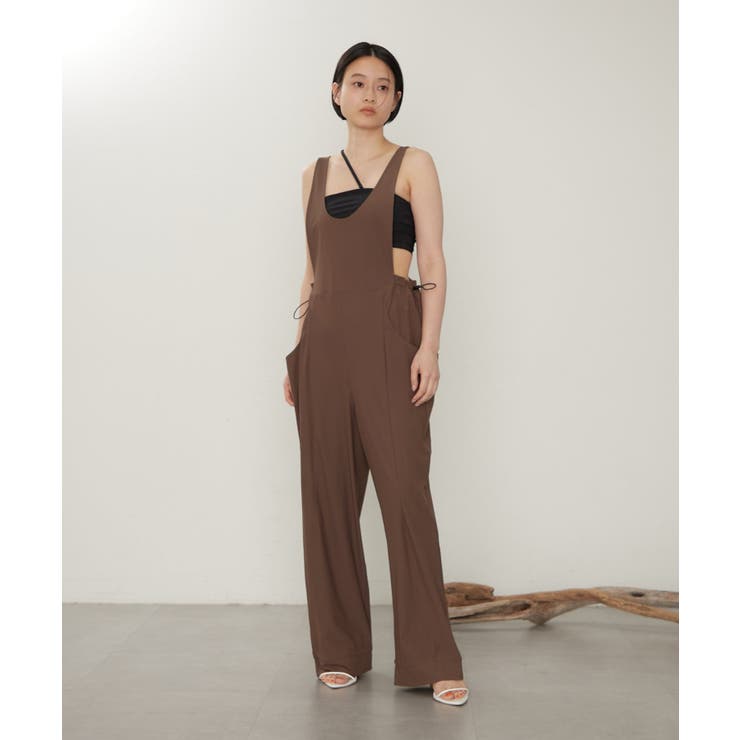専用　Pal'las Palace ヒッコリーワイドシルエットオールインワン インディゴヒッコリーオールインワン PAL'LAS PALACE ONLINE STORE