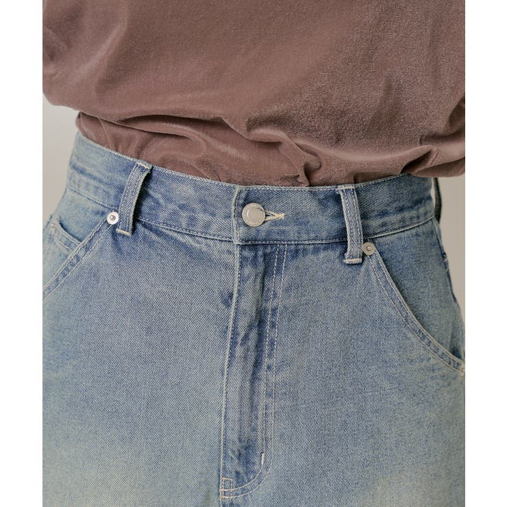 【RAY CASSIN】ベルト付ハーフルーズデニムPT | PAL GROUP OUTLET | 詳細画像27 