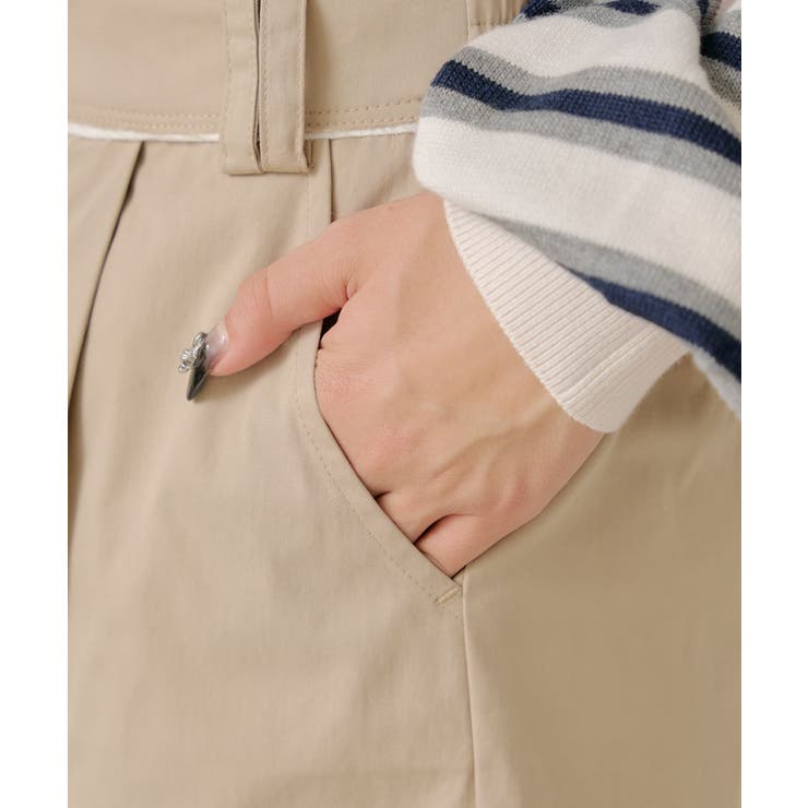 【RAY CASSIN】ハーフルーズトラウザーPT | PAL GROUP OUTLET | 詳細画像20 