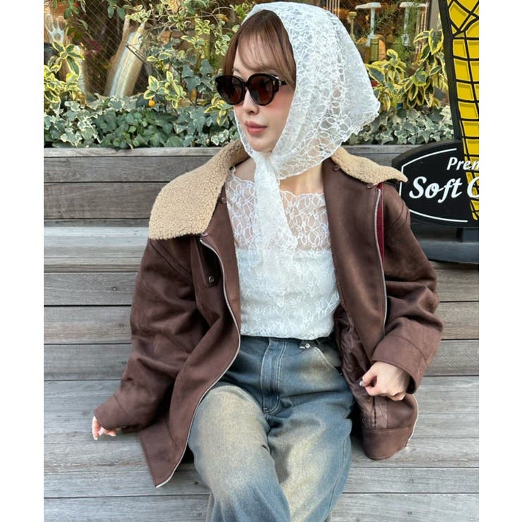 90s ヴィンテージ ラムレザー ムートン ジャケット ショート キルティング RAY CASSIN】キルティング中綿レザーBZ[品番：PALW0005802]｜PAL