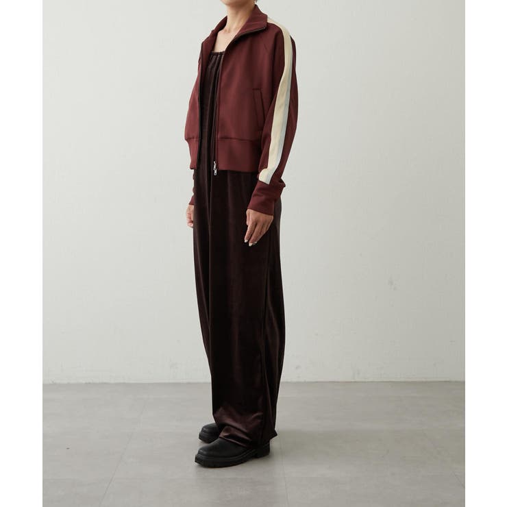 【earthy_】ベロアキャミサロペット | PAL GROUP OUTLET | 詳細画像2