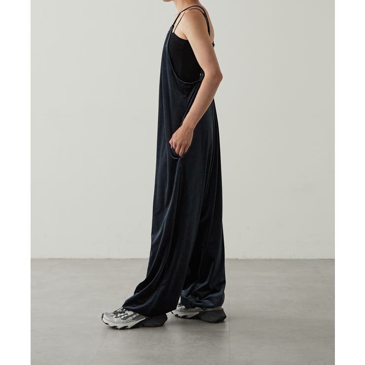 【earthy_】ベロアキャミサロペット | PAL GROUP OUTLET | 詳細画像16