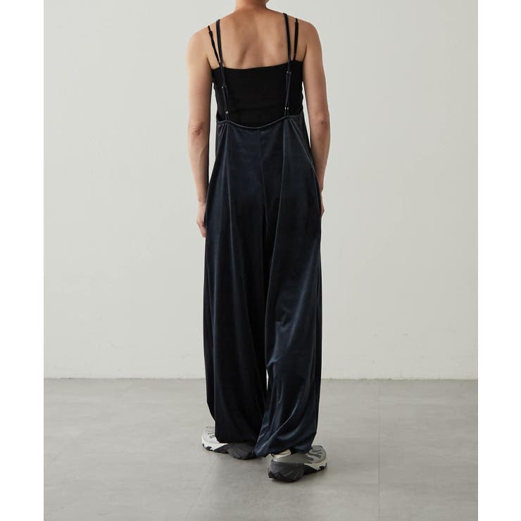 【earthy_】ベロアキャミサロペット | PAL GROUP OUTLET | 詳細画像19