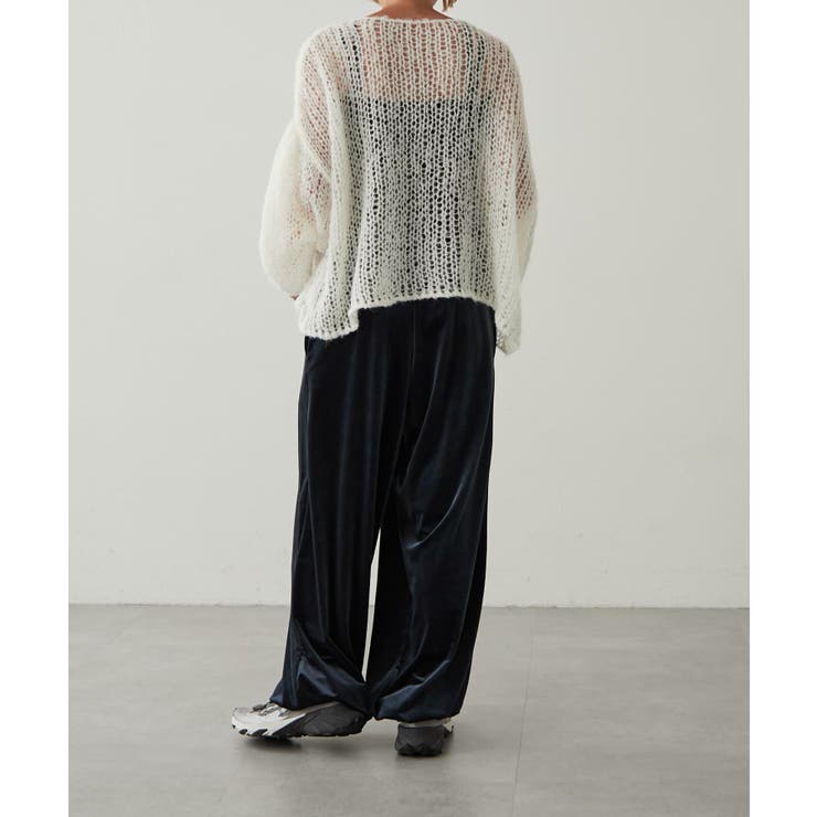 【earthy_】ベロアキャミサロペット | PAL GROUP OUTLET | 詳細画像12