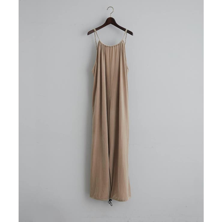 【earthy_】ベロアキャミサロペット | PAL GROUP OUTLET | 詳細画像28