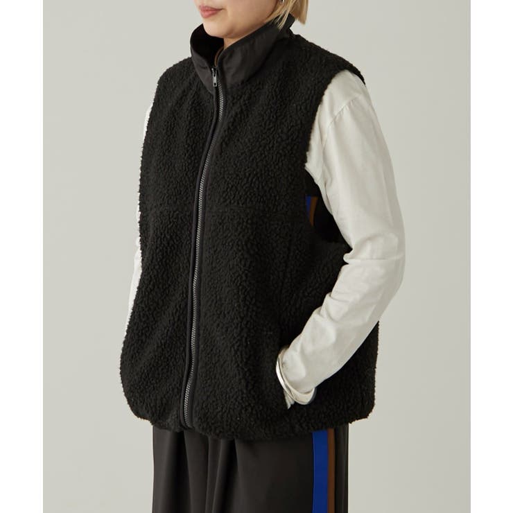 earthy_】ボアベスト[品番：PALW0005881]｜PAL GROUP OUTLET（パル