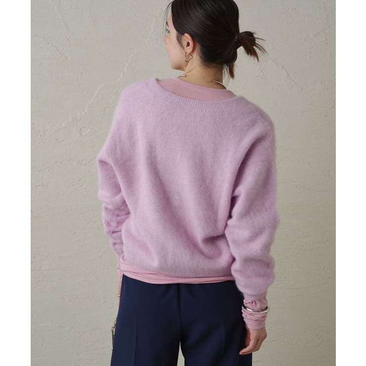Loungedress】FURカシミヤ2WAYKN[品番：PALW0005887]｜PAL GROUP