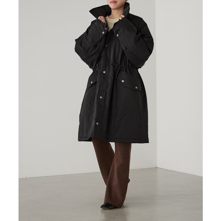 【earthy_】キーピング中綿コート | PAL GROUP OUTLET | 詳細画像9 