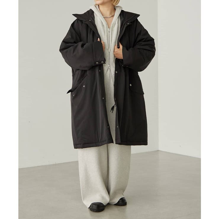 【earthy_】キーピング中綿コート | PAL GROUP OUTLET | 詳細画像7 