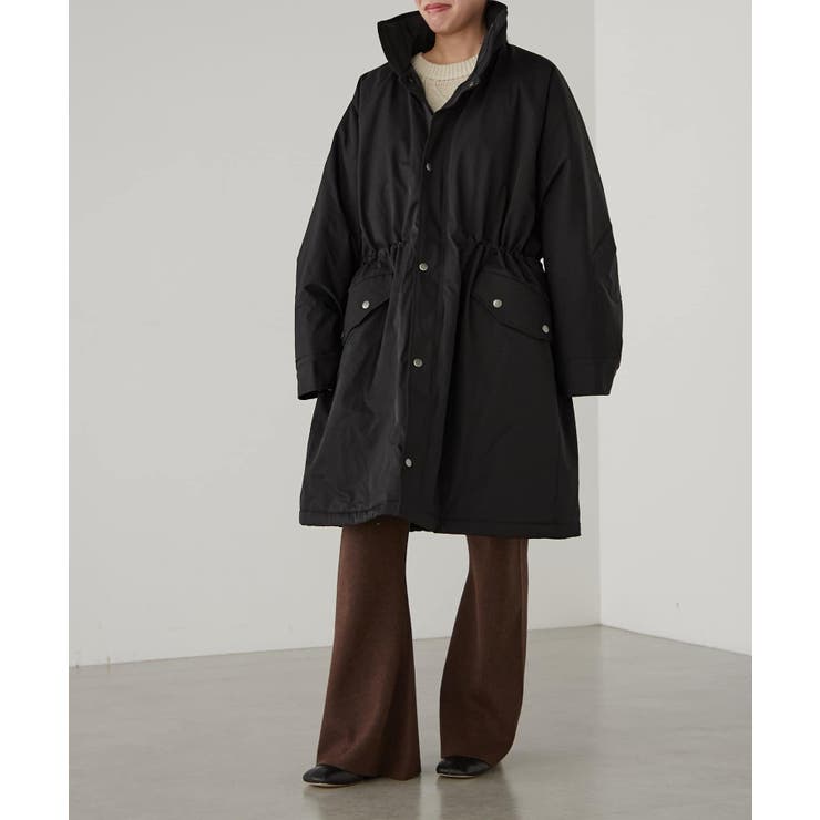 【earthy_】キーピング中綿コート | PAL GROUP OUTLET | 詳細画像8 