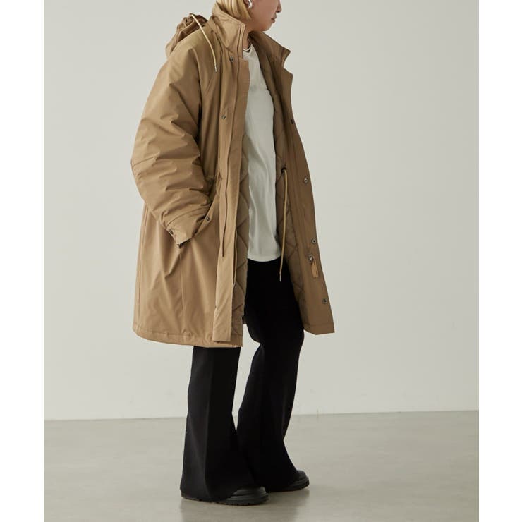 【earthy_】キーピング中綿コート | PAL GROUP OUTLET | 詳細画像20 