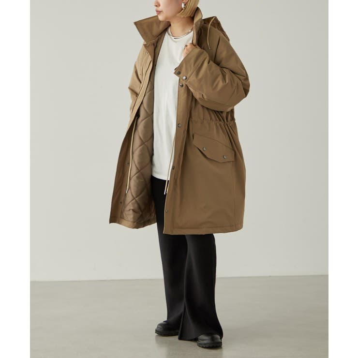 【earthy_】キーピング中綿コート | PAL GROUP OUTLET | 詳細画像22 