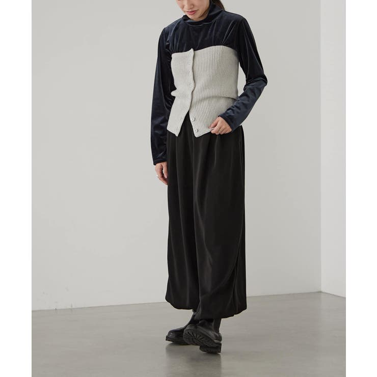 【earthy_】ラメニットベアトップ | PAL GROUP OUTLET | 詳細画像13 