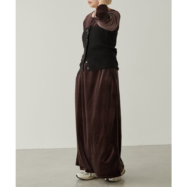 【earthy_】ラメニットベアトップ | PAL GROUP OUTLET | 詳細画像23 