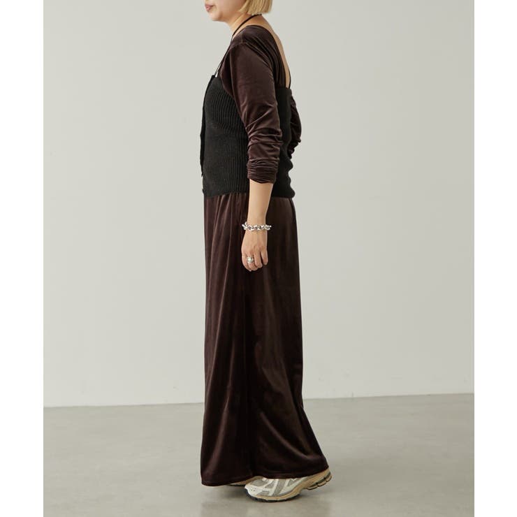 【earthy_】ラメニットベアトップ | PAL GROUP OUTLET | 詳細画像24 