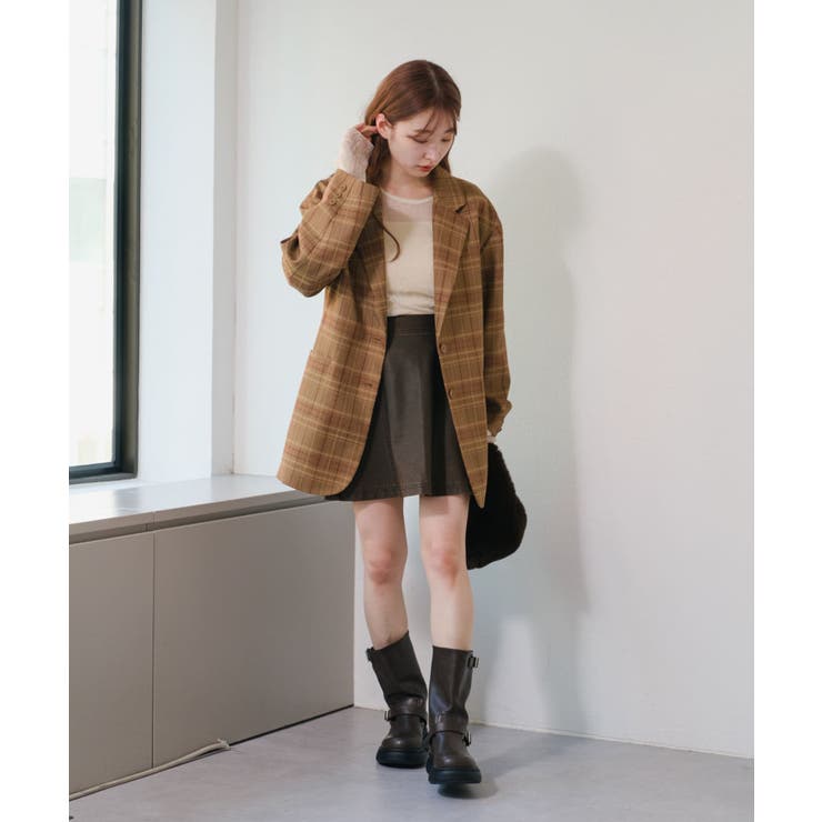 【Kastane】ダメージレザーフレアスカート | PAL GROUP OUTLET | 詳細画像12 